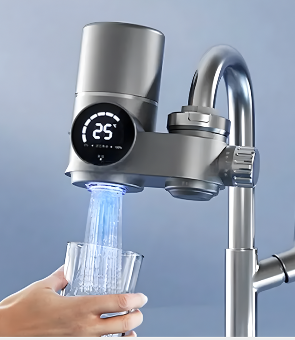 UV Sterilization Water Purifier Faucet – 8-Stage Filtration with Heating