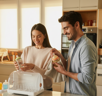 UV Sterilizer Cabinet for Baby Bottles with Dust Cover